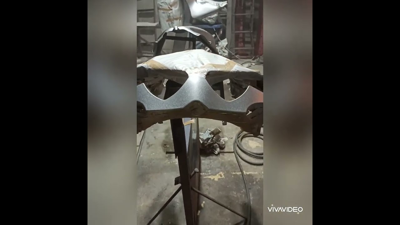 Kawasaki zzr 1400 востанавление после падения.