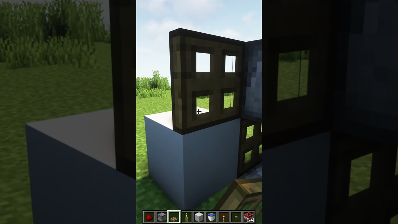 Simple TNT-Kanone in Minecraft #shorts #tutorial
