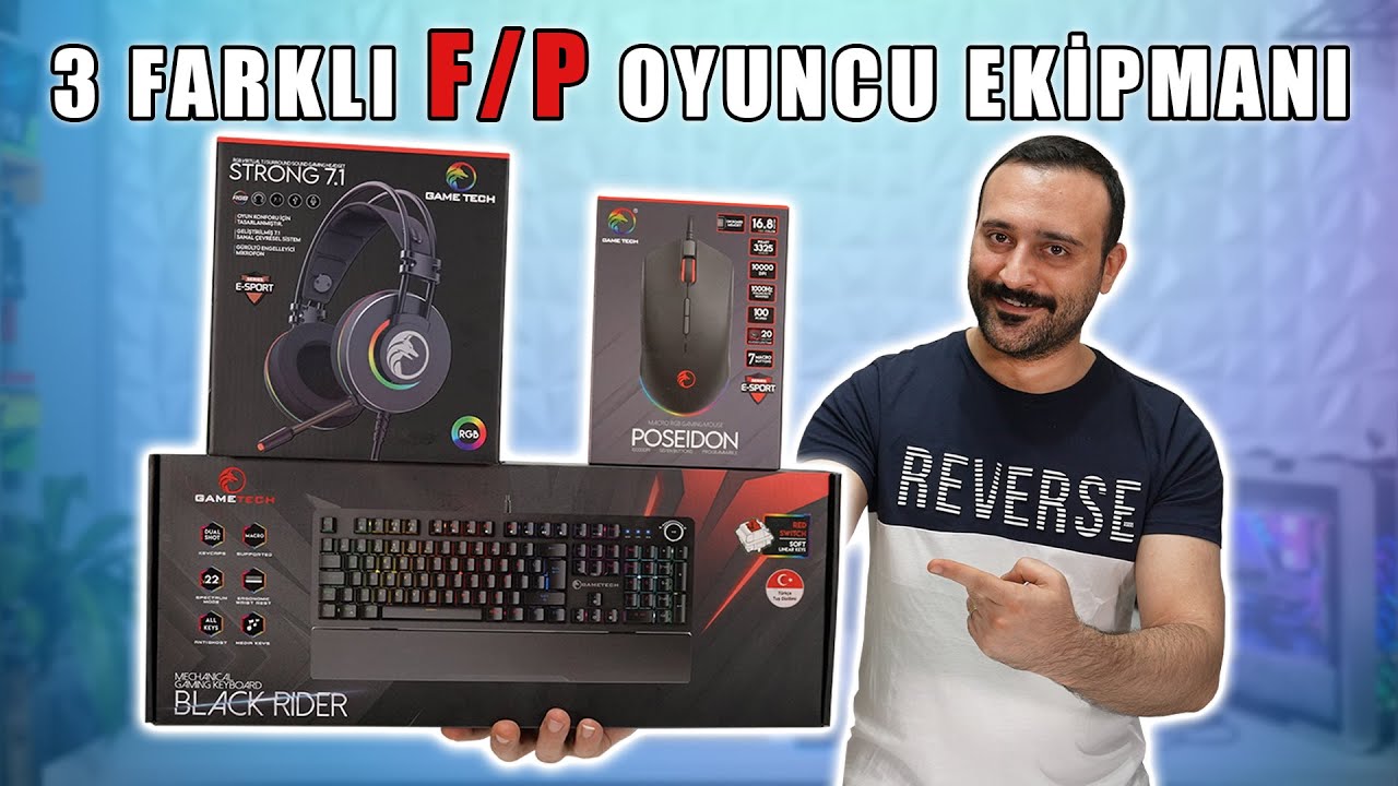 Yeni GameTech Fiyat Performans Oyuncu Ekipmanlarını İnceledik