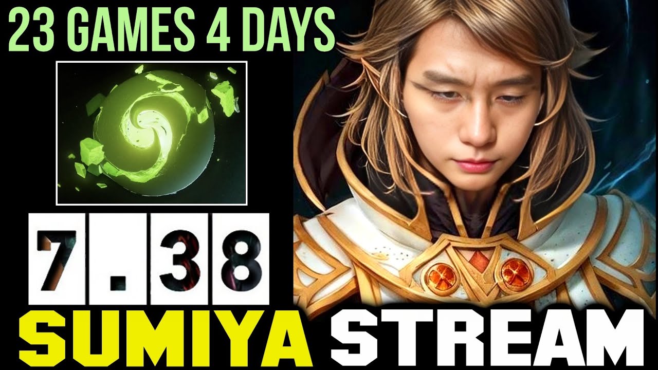 Sumiya Refresher Deadly Invoker Combo Compilation, 23 Invoker Games in 4 Days