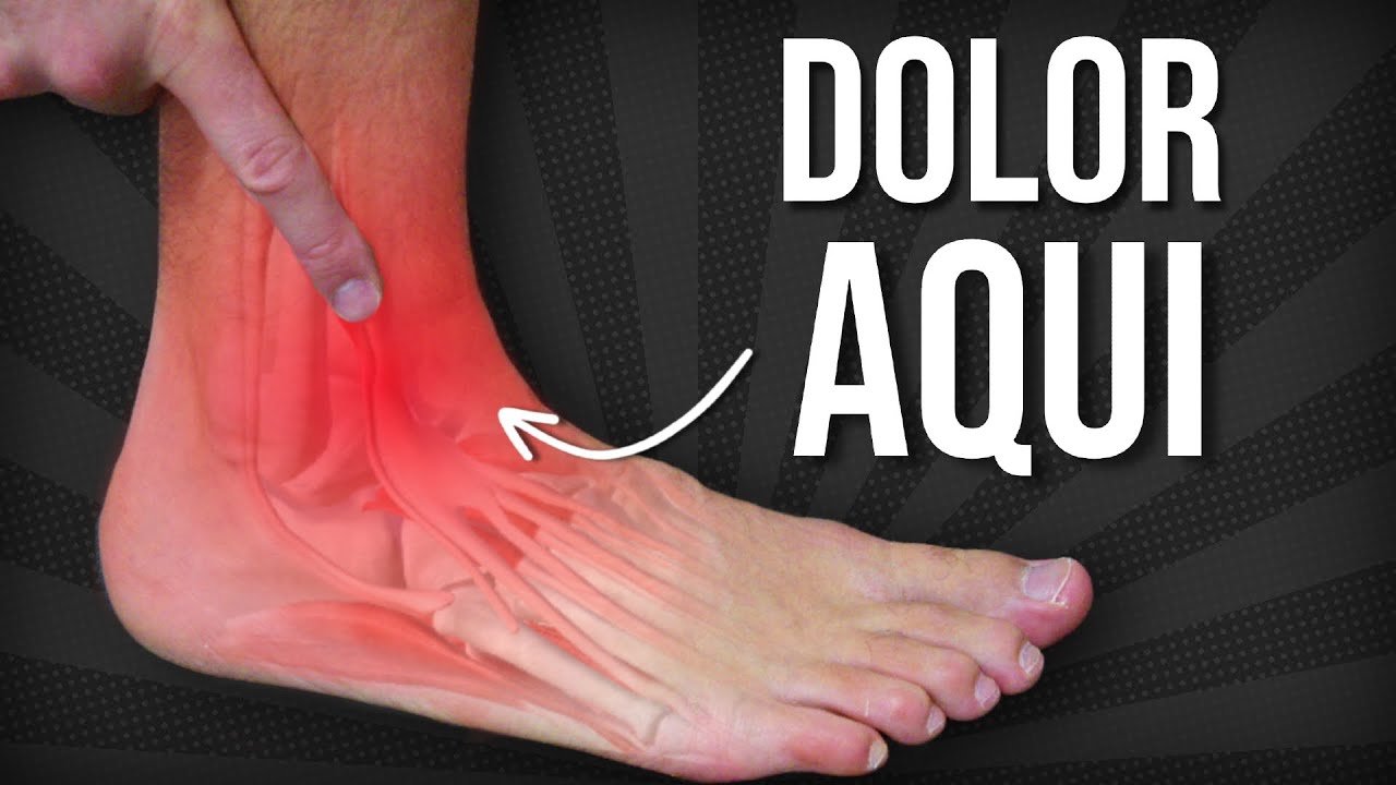 RUTINA de EJERCICIOS para aliviar el DOLOR DE TOBILLO #fisioterapiatualcance