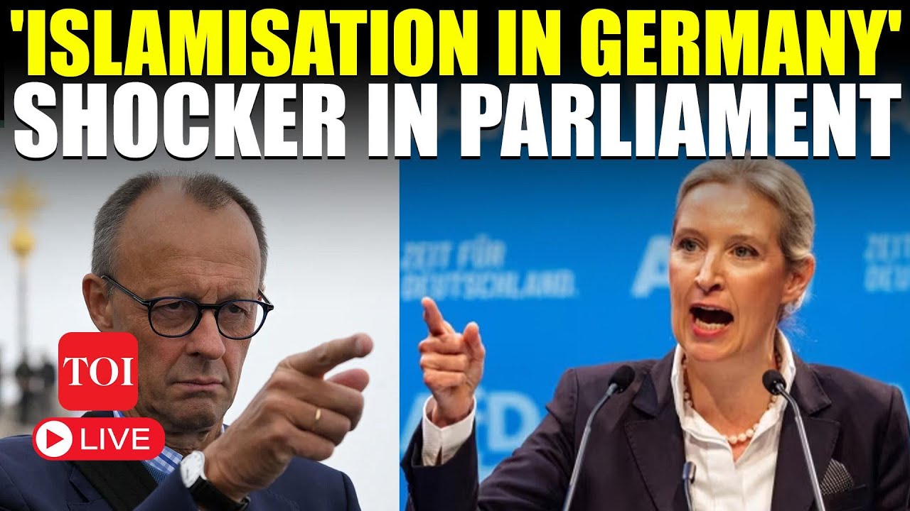 LIVE | 'Young Girls Abused, Raped': AfD's Weidel Corners Merz In German Parl, Makes Shocking Claim