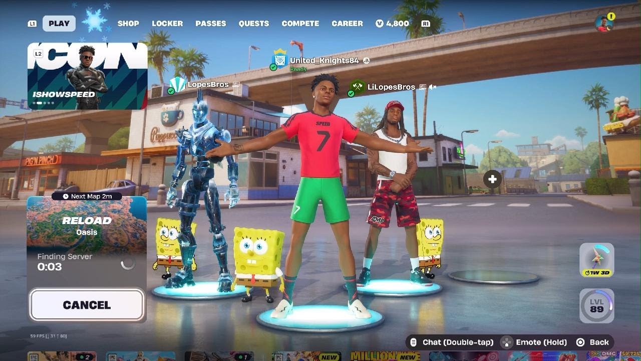 Fortnite Reload Oasis | Merry Christmas 🎄 LopesBros