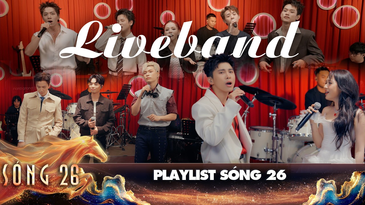 Trọn vẹn cảm xúc với các tiết mục SÓNG 26 phiên bản LIVEBAND mộc mạc: Orange, NEGAV, JEY B, CONGB...