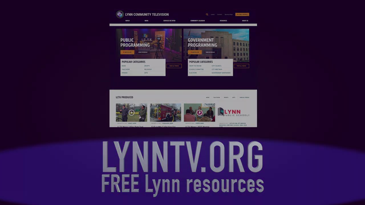 Visit LynnTV.org for Lynn news, events, and much more for free! | Promo