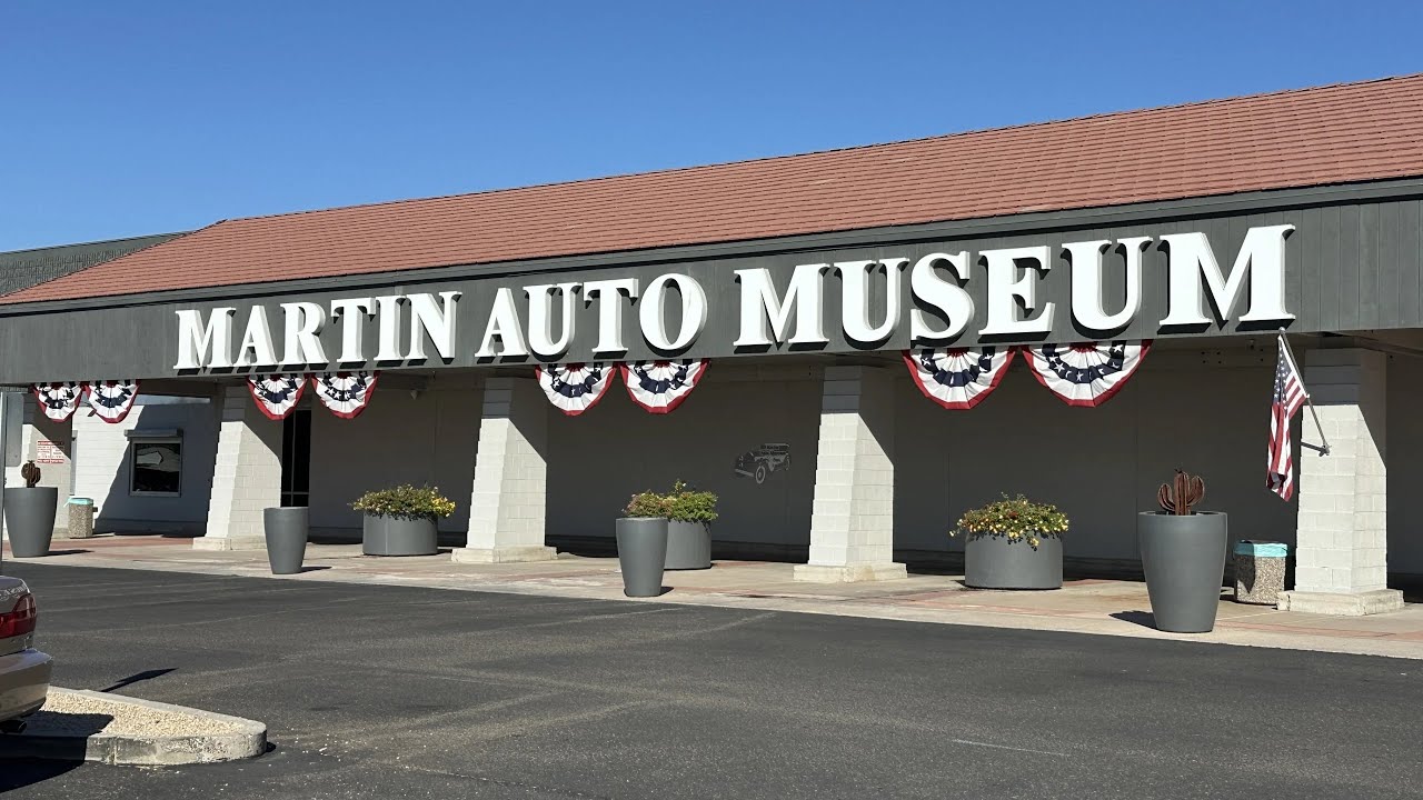 On location at Martin Auto Museum
