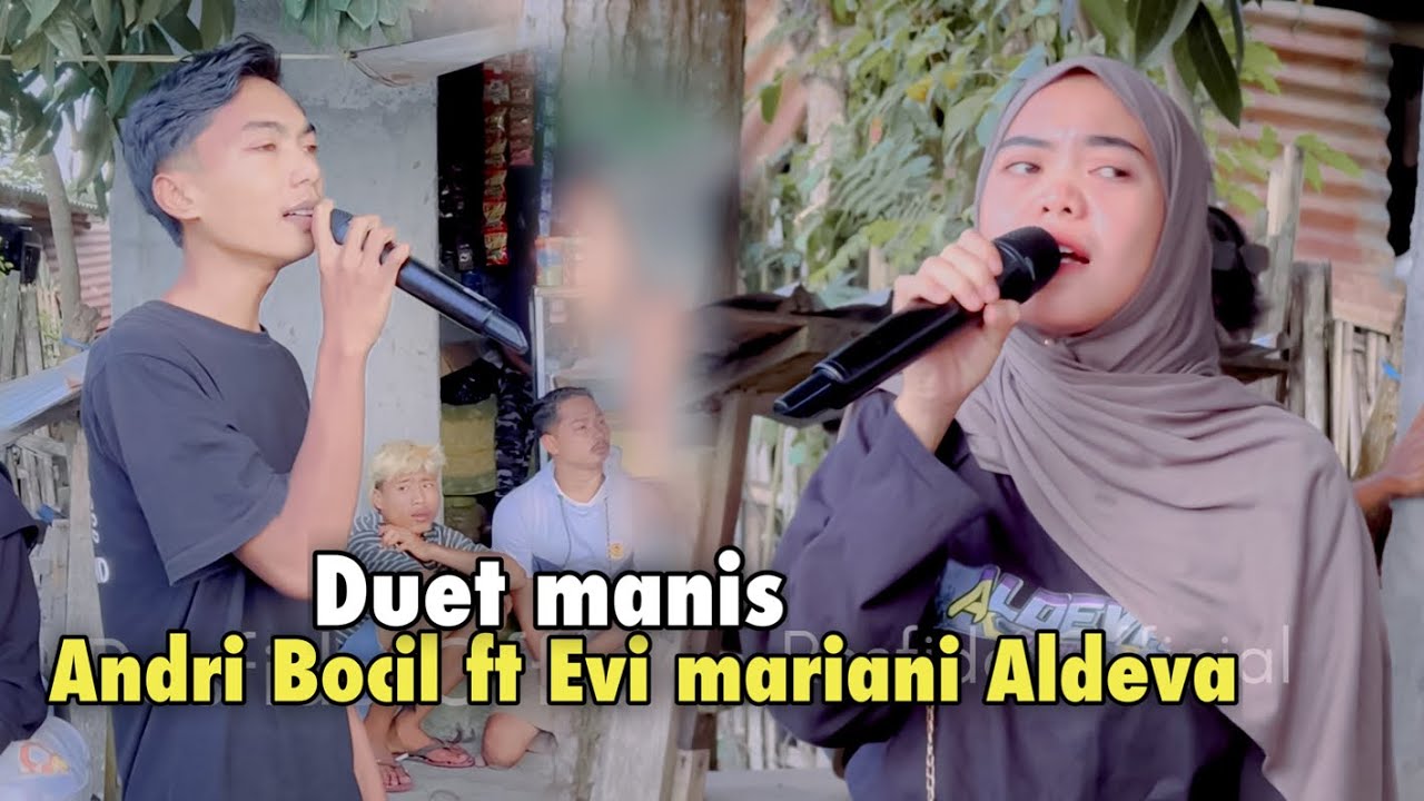 Pertamakalinya Andri bocil duet bareng vocalnya Aldeva musik evi mariani