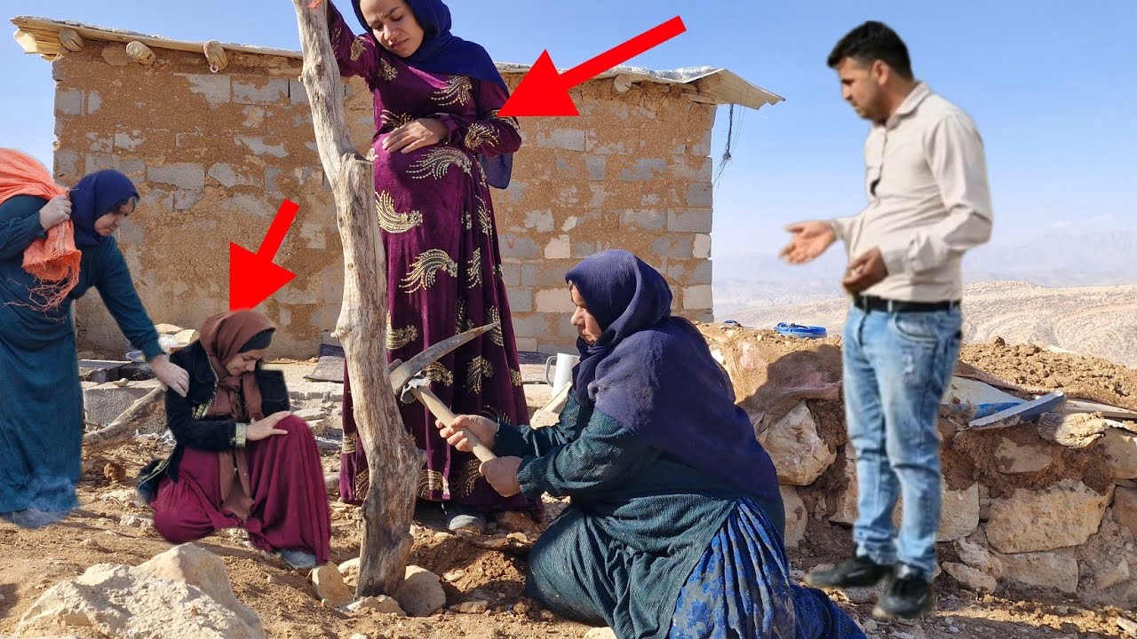 The amazing life of Narges;a nomadic mother fighting for the future in the heart of the mountains ⛰️
