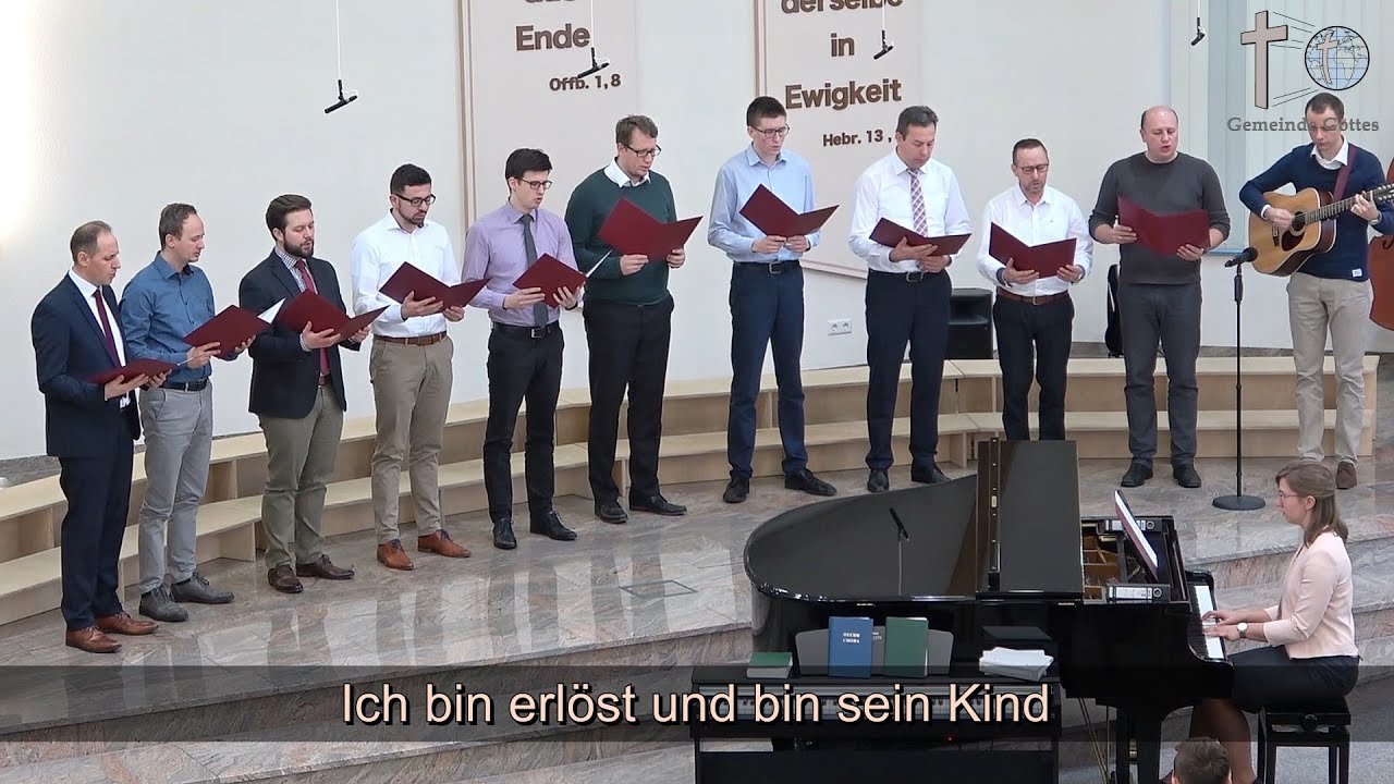 Männergruppe - Ich bin erlöst und bin sein Kind