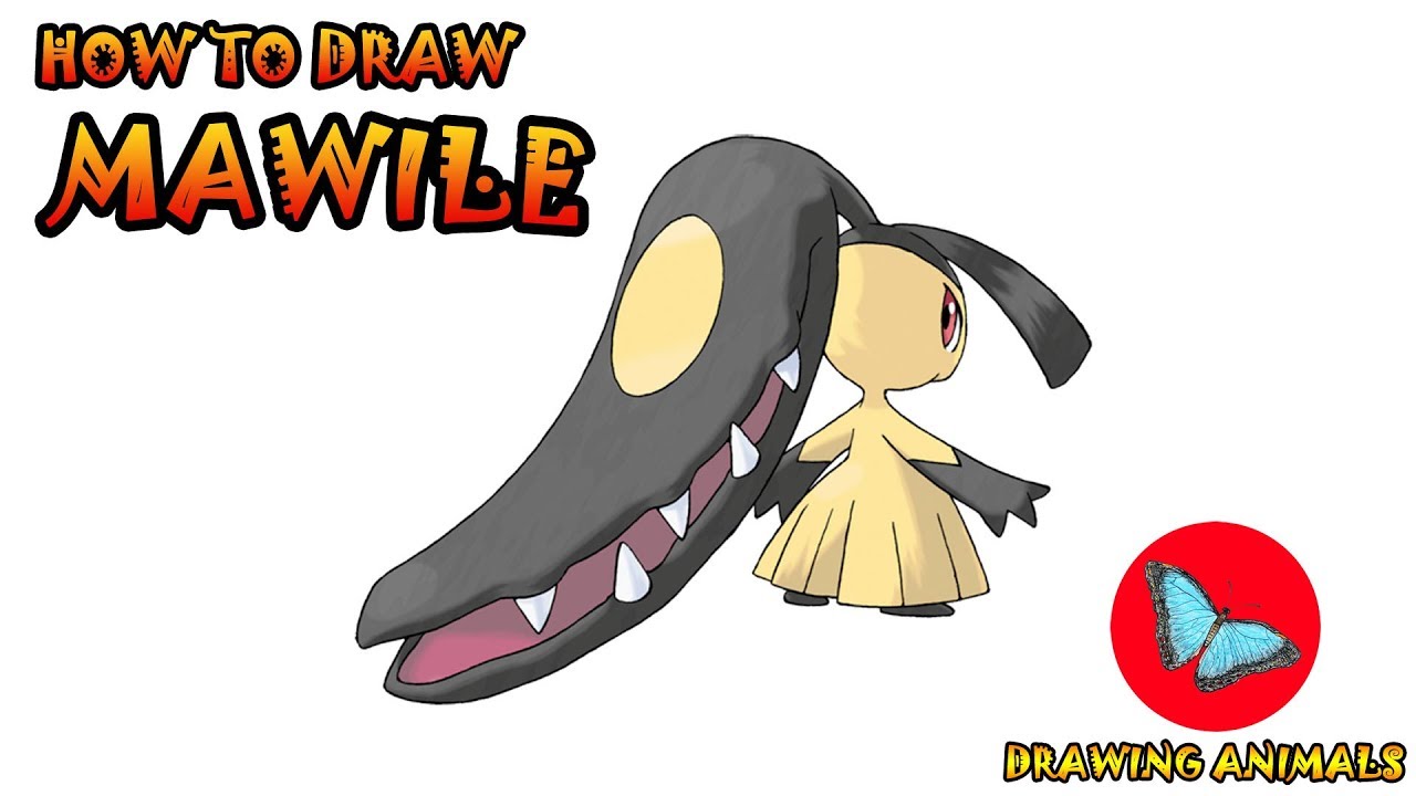 How To Draw Mawile Pokemon | Coloring and Drawing For Kids