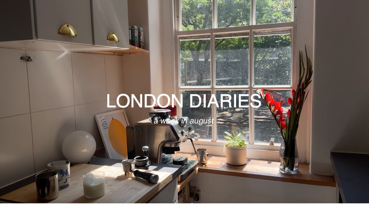 london diaries | a week in august, matcha dates and the artists way