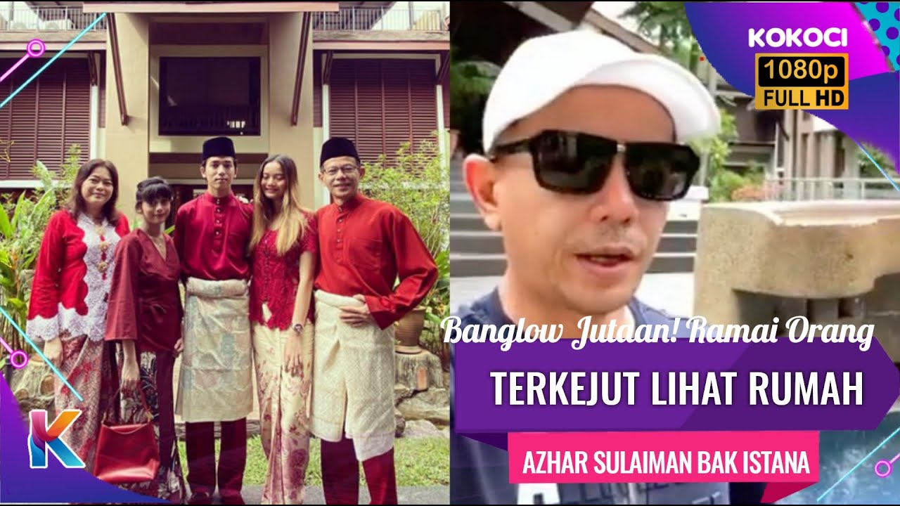 Banglow Jutaan! Ramai Orang Terkejut Lihat Rumah Azhar Sulaiman Bak Istana