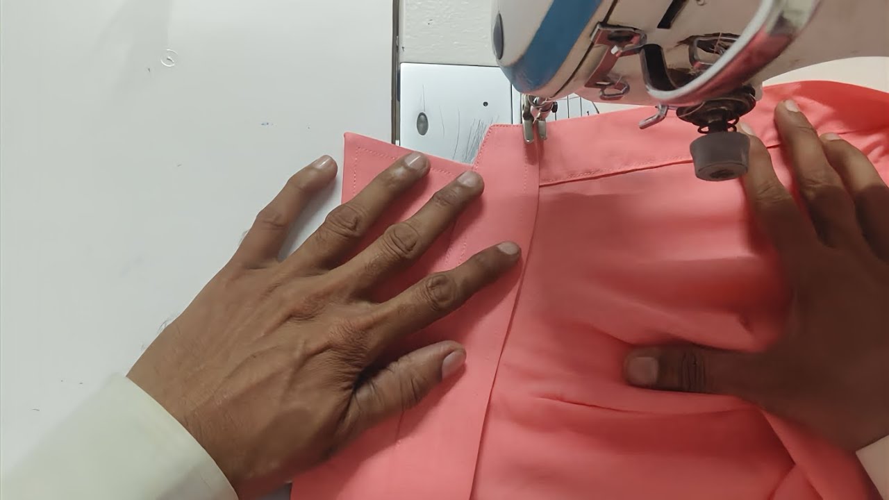 Learn to stitch shirt/how to sew a shirt easy way/PART 2/@SKFashion77 #howtosew #youtube //video #8/