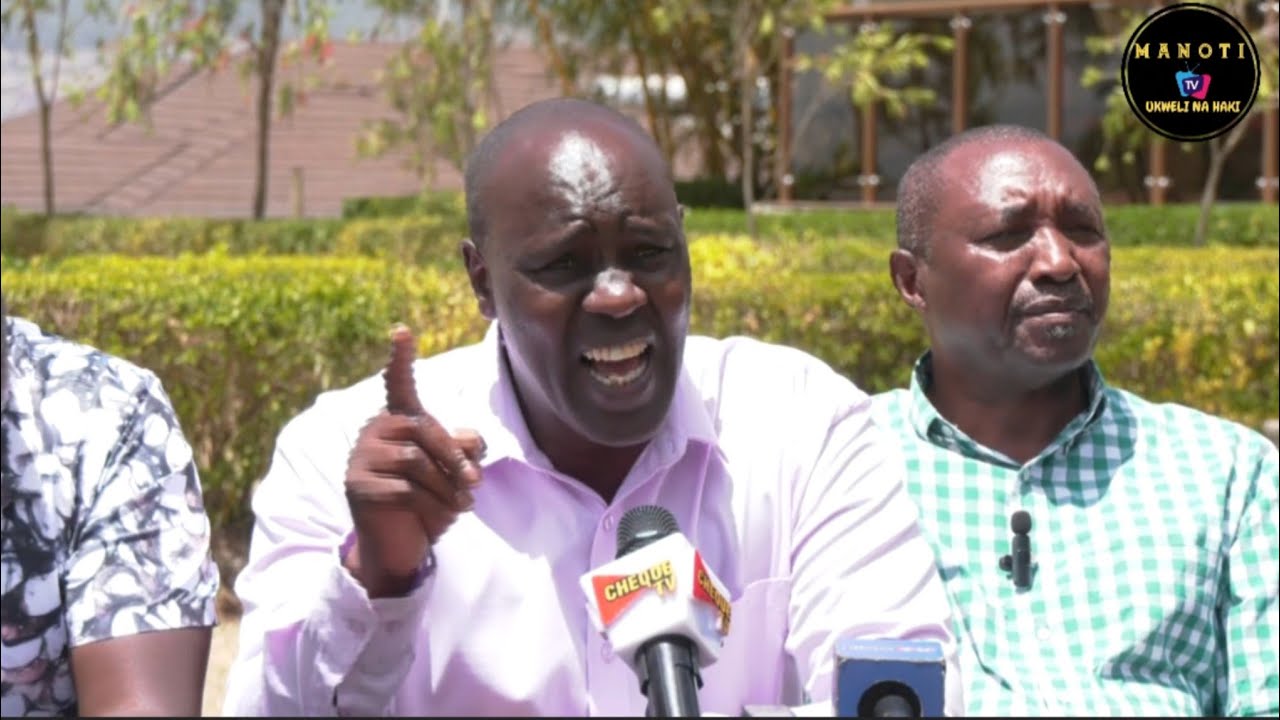 Total Chaos as Kimani Ngunjiri & MCA allies castigates Sen Aaron Cheruiyot for meeting Kalenjins
