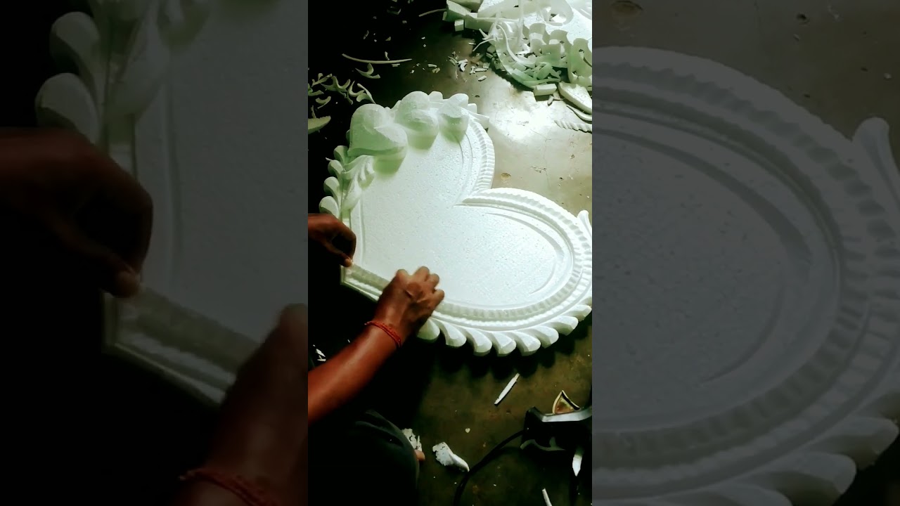 Wedding Name Board Design🙂 Thermocol