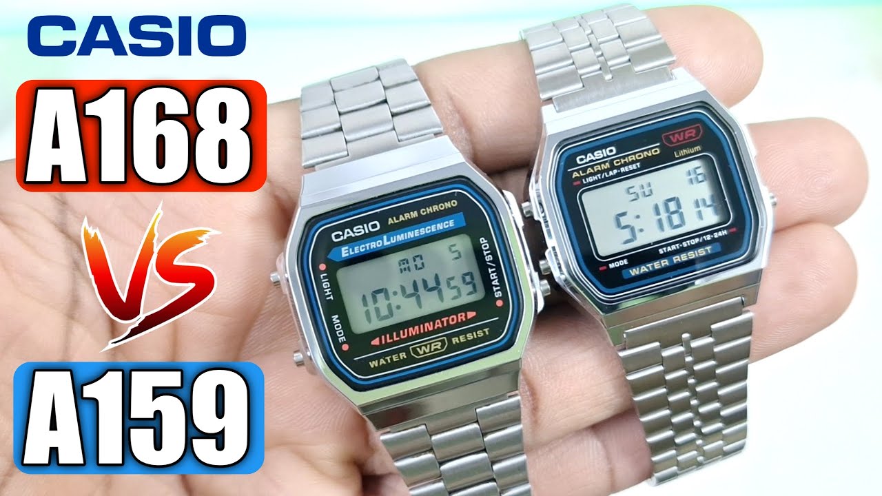 Casio A168 Vs A159 Comparison | Which One Should You Buy ?