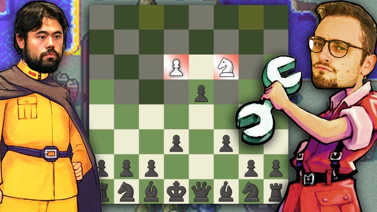 GM Hikaru's First Ever Game vs @GothamChess in Fog of War