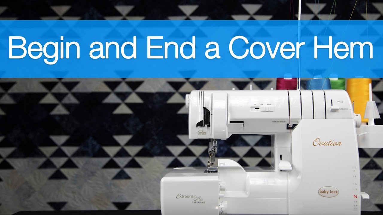 Coverhem sewing on a Serger
