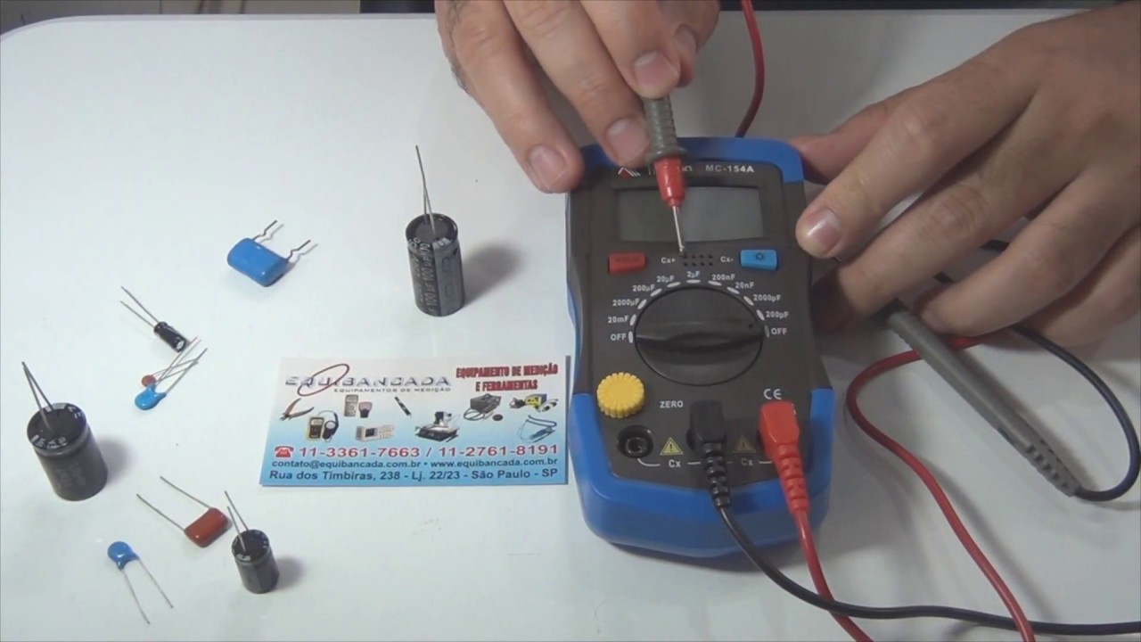 Review   Capacímetro Minipa MC154A por Equibancada