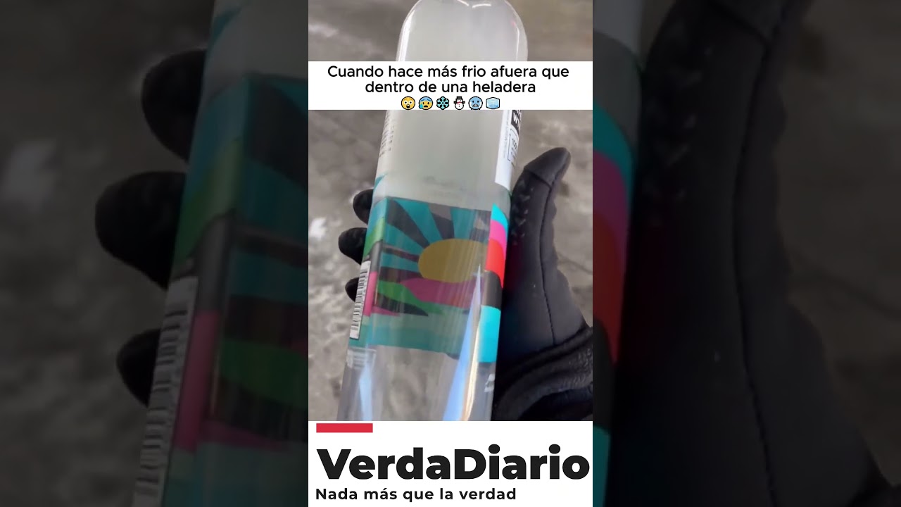 Cuando hace m&aacute;s frio afuera que dentro de una heladera