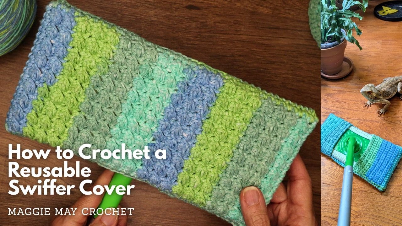 Super Easy and Quick Reusable Swiffer Cover Pattern! Eco-Friendly and Sturdy!