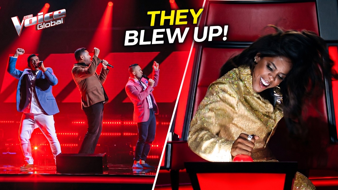 First Ever Trio On The Voice... And They Blew Everyone Away | The Voice [4K]
