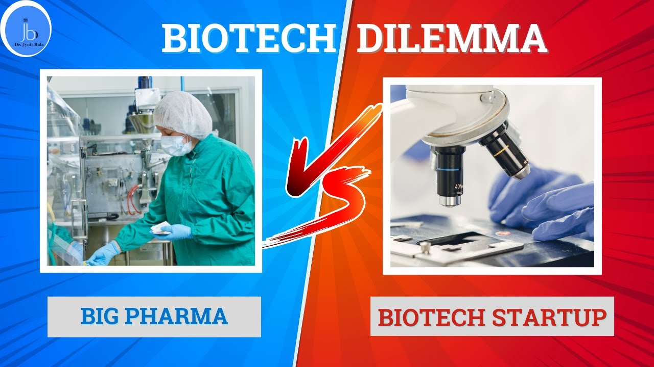 Big Pharma vs Biotech Startups| Which Career Path Should You Choose #biotechnology #pharma #biology