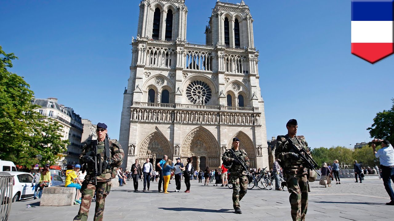 France terror plot: police thwart 'church attack' after man shoots himself in foot - literally