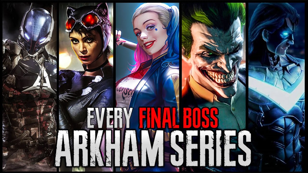 FINAL BOSS in EVERY BATMAN ARKHAM GAME/SERIES | Boss Battle Gameplay