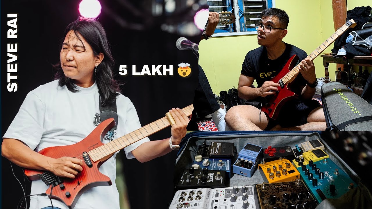 PAISA 💵 SUNERA TARSE 🤯 |  @Steverai & HIS GUITAR 🎸 COLLECTIONS | VLOG