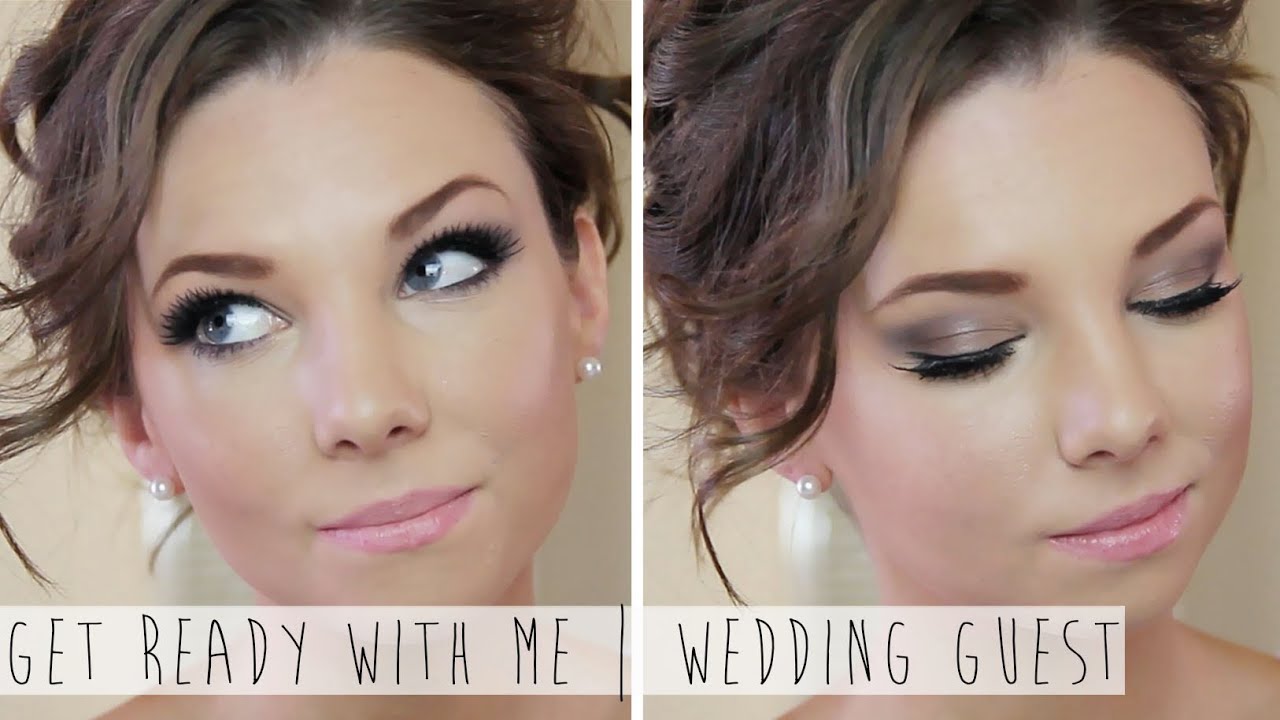 Get Ready With Me Wedding Guest | Hair & Makeup