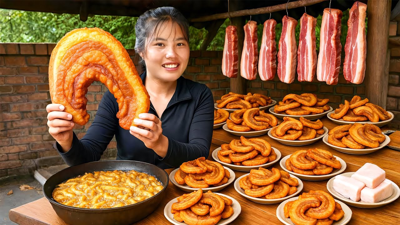 Cooking oil making process: How to make lard from pork fat to sell at the market with my family