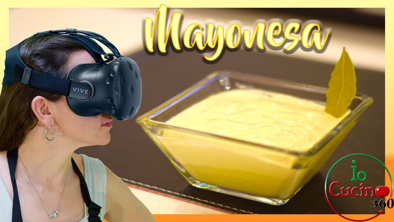 💪🥚MAYONESA CASERA🥚 en 360º | IoCucino360🍅