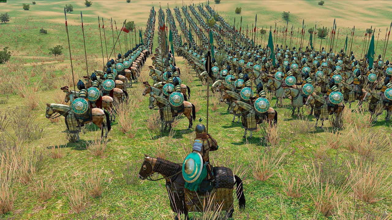 1,000 Turkish Cavalry Rampage Across the Steppe — 1,000 Aserai Fight for Survival