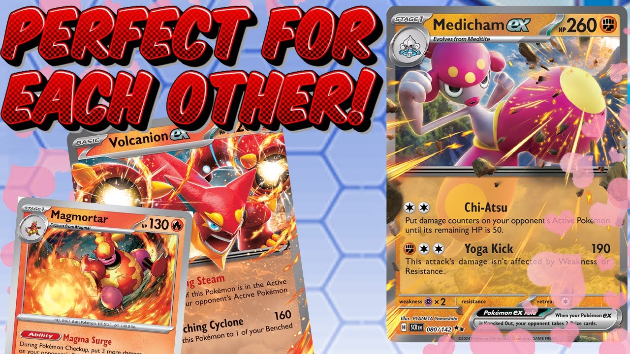 A subscriber got clapped by Medicham ex and Volcanion, so we recreated it!