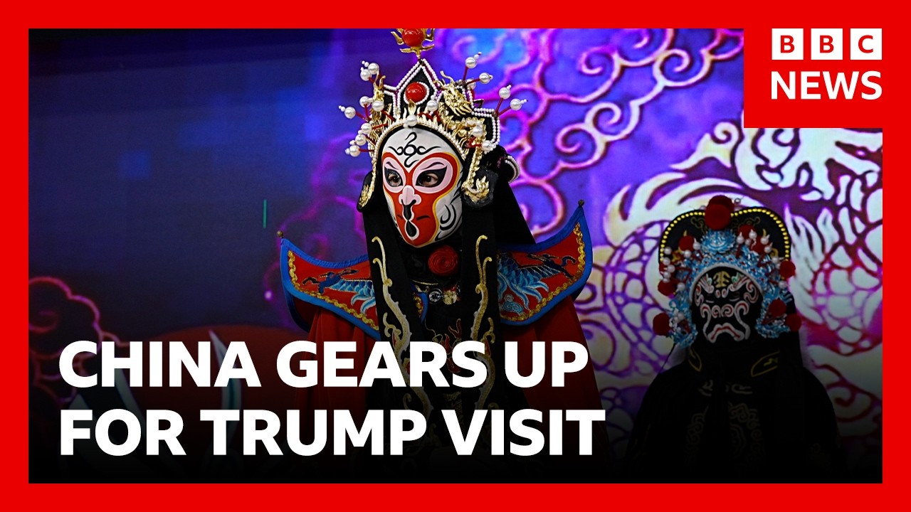 China gears up for Donald Trump visit | BBC News