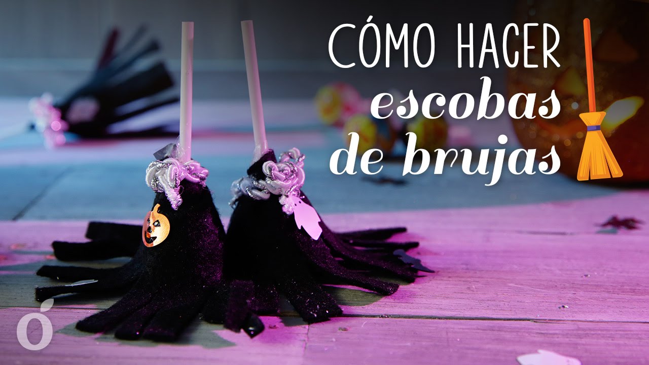 Cómo hacer Escobas de Brujas