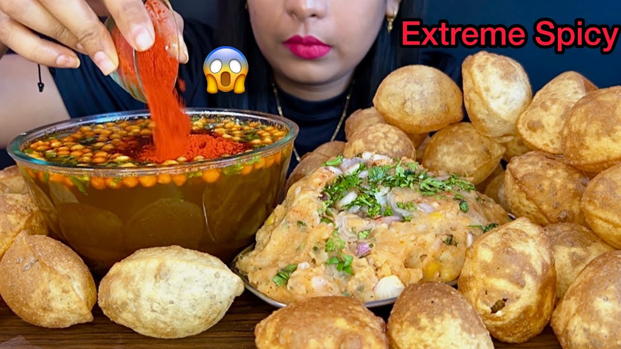 Extreme Spicy Panipuri Eating Challenge 😱 Golgappa Eating Challenge🔥Phuchka Challenge