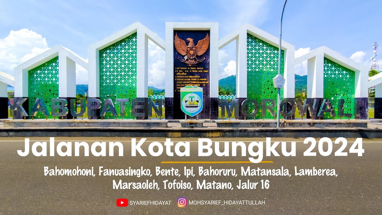 Menyusuri Jalanan Kota Bungku 2024 - Sebagian Bungku Tengah