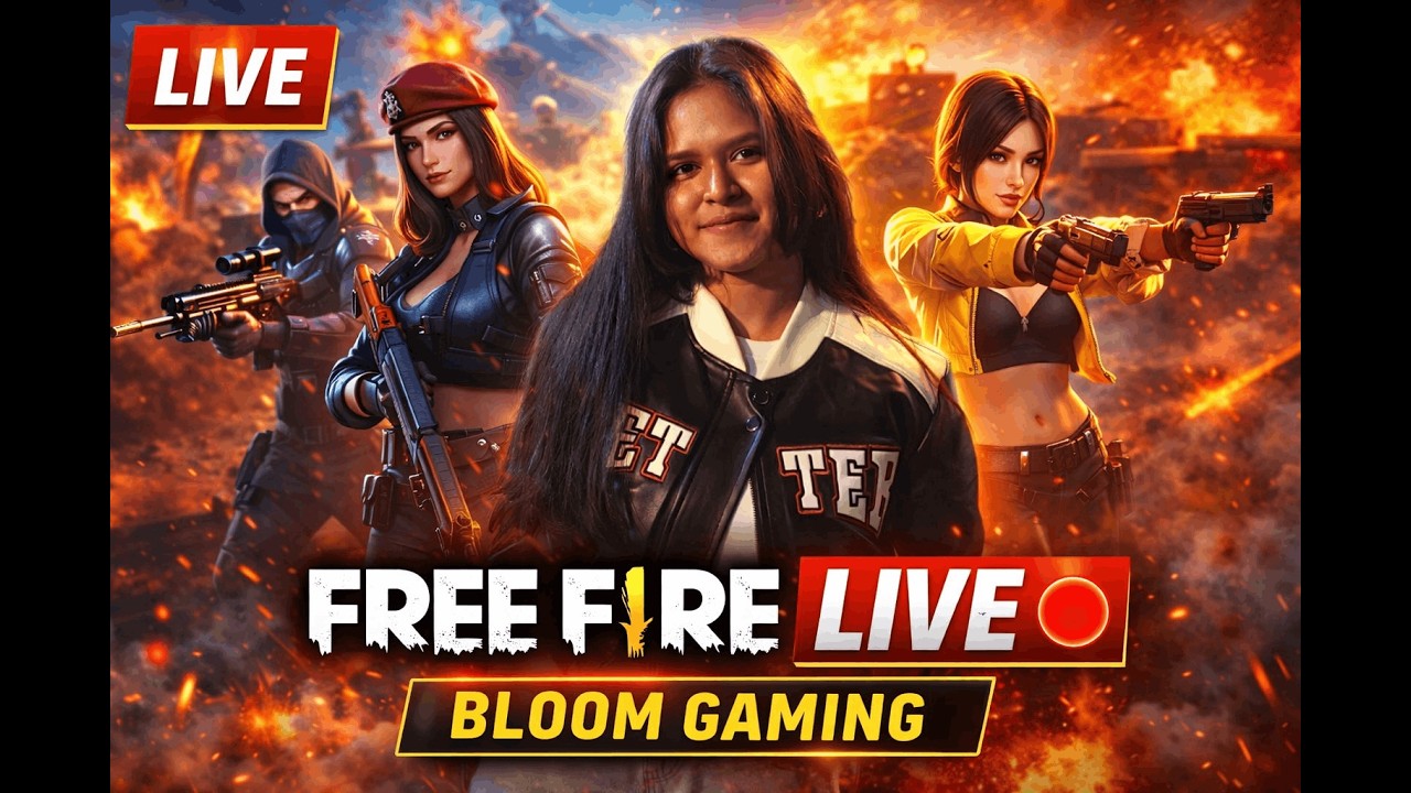 🔴 Free Fire Live GIRL POWER Playing with SUBS!  🏆 Free Fire 🌸 |#frrefire