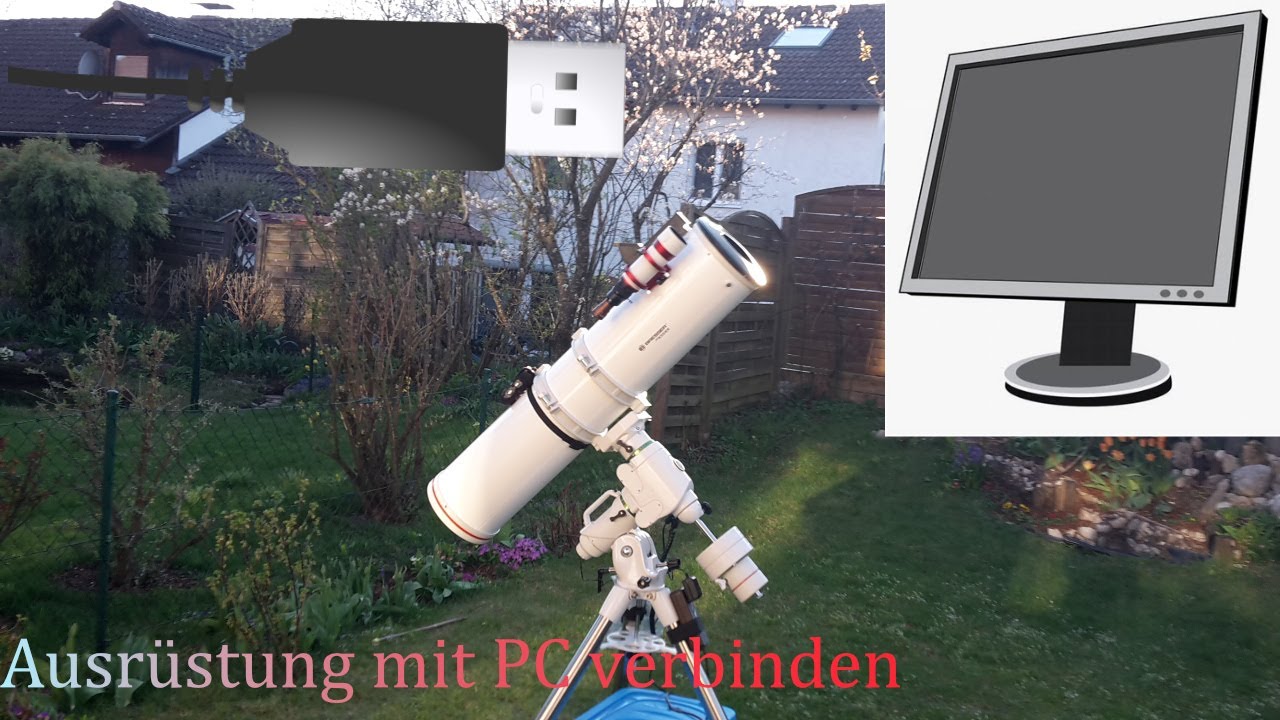 So verbindest du dein Teleskop mit dem PC! Tutorial
