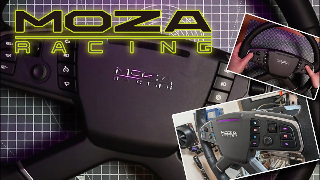 MOZA TSW | Truck Sim Wheel [UNBOXING] MONSTER 400mm SIM WHEEL!