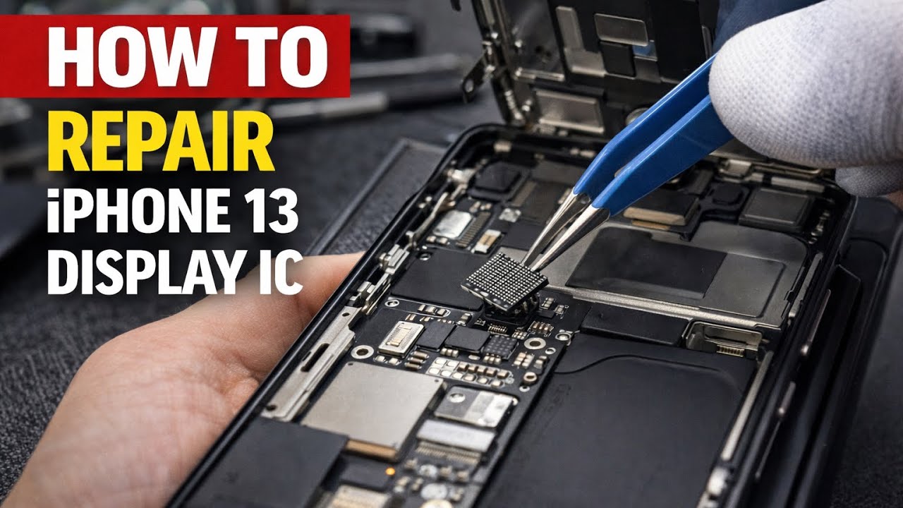 How to repair  iphone 13 display ic  ||   iphone कि screen कैसे ठीक करे?