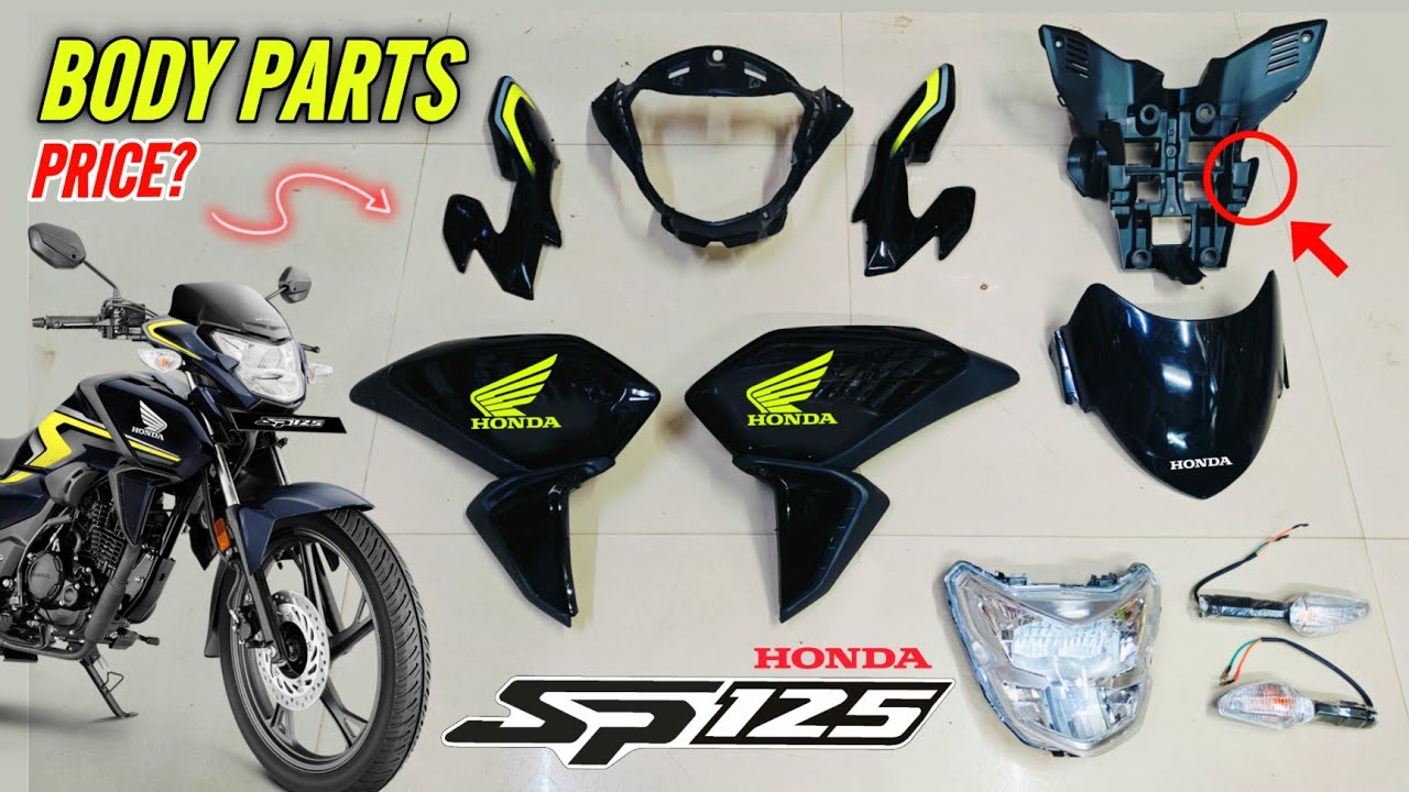 Honda SP125 BS6 Body Parts Price 2025! 💚🔥 | ☎️ +91 98932 35053 🚚 HOME DELIVERY 🇮🇳 ALL INDIA #sp125