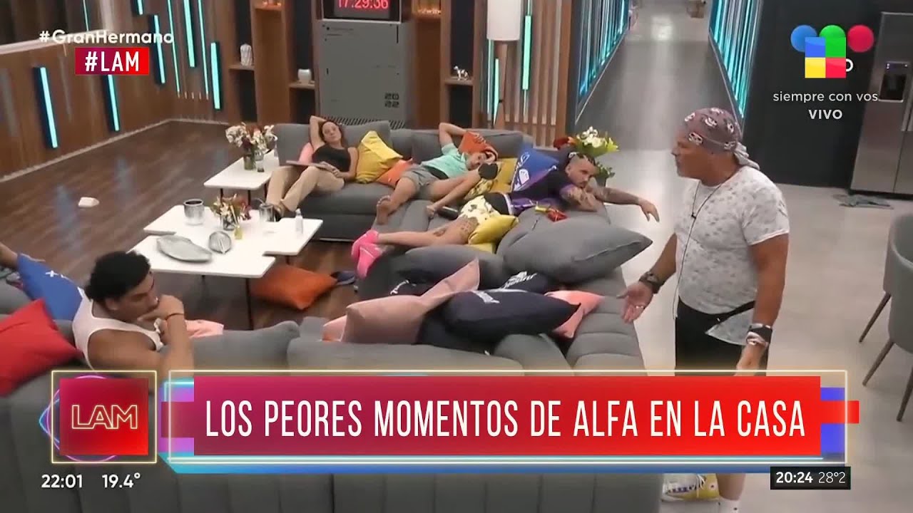 🔥 Los peores momentos de Alfa dentro de Gran Hermano: insultos, cruces, acoso y discriminación