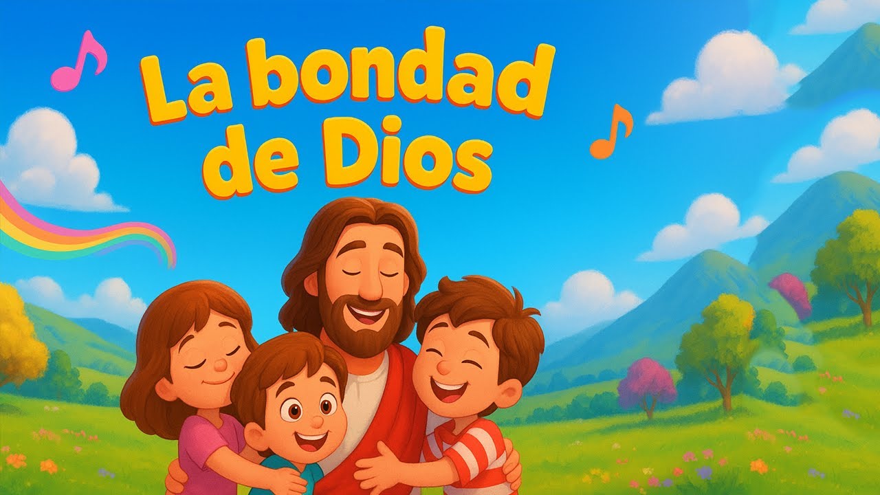 La bondad de Dios ✝️ Música Cristiana para NIÑOS 🎵