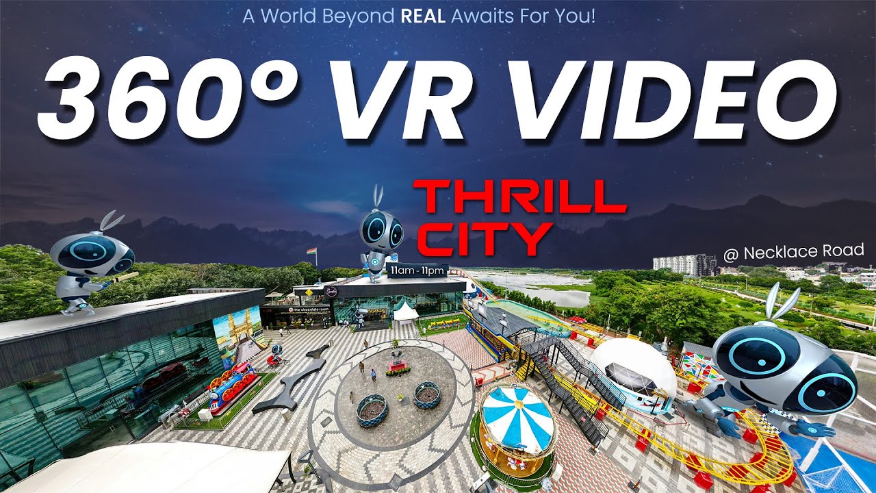 Experience Thrill City in 360° Virtual Reality