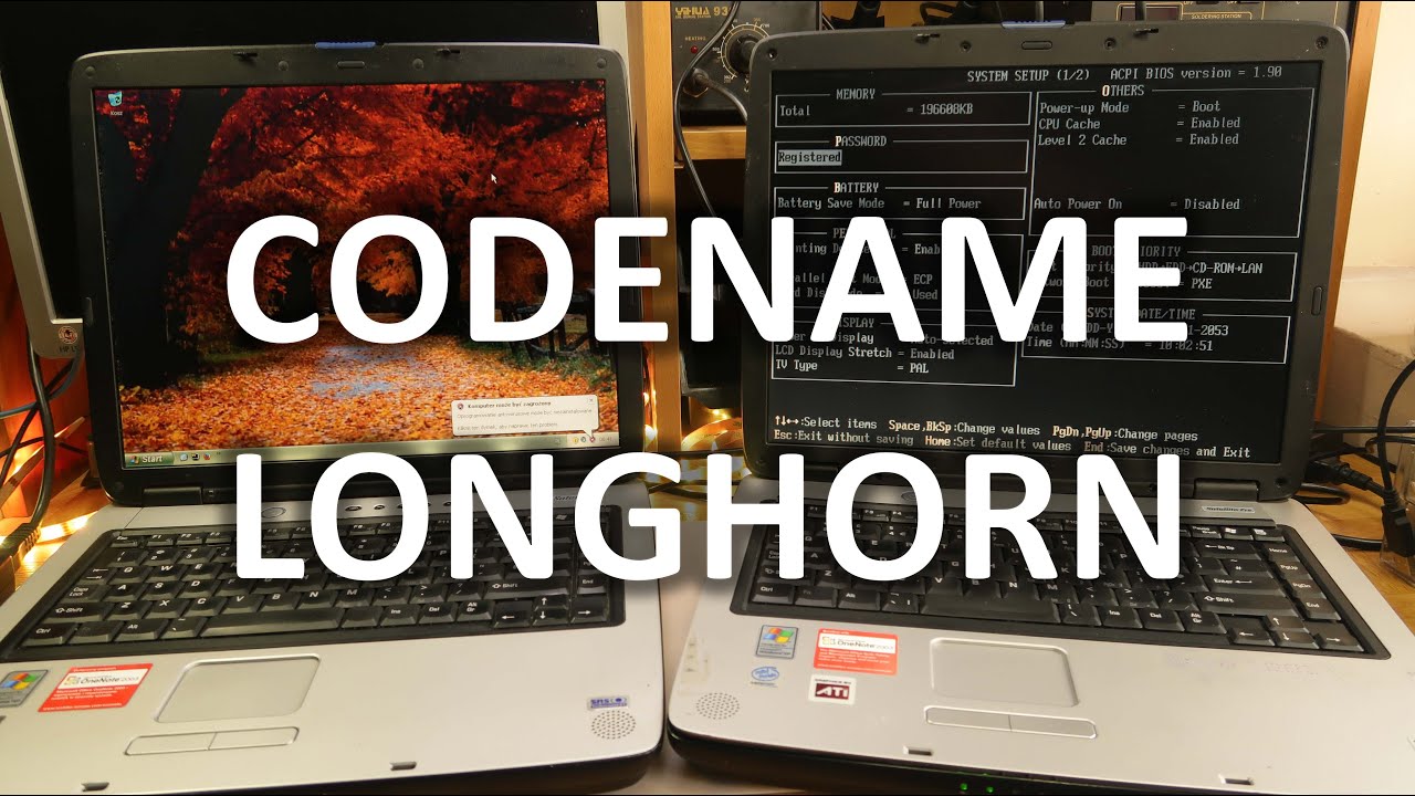 Dwie bliźniacze Toshiby, Windows XP, 7 i Longhorn. Złom bez cenzury #2
