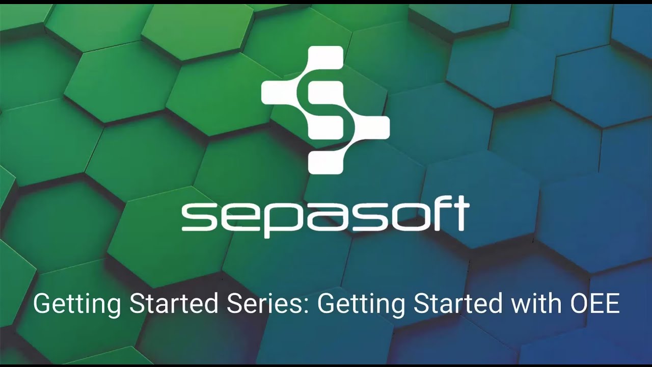 Getting Started with Sepasoft's OEE Module