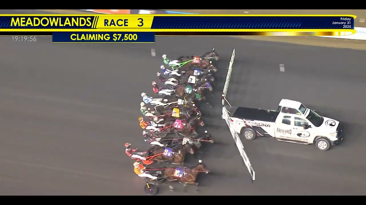 Meadowlands Racetrack - Brett Beckwith Hurrikane Ironhead January 31, 2025